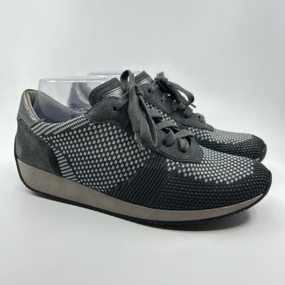 Ara Fusion Sneakers Lilly Low Top Lace Up WMNS UK 6.5 US 9 Sneakers Gray/White